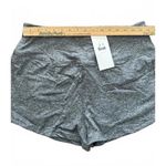 feat Women's Gray Activewear Shorts Size L Size L Photo 0