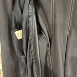 Hutch  Navy Blue with Gold Thread Detail Long Sleeve Dress- Size Small Photo 5