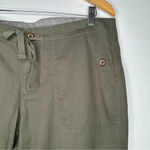 The North Face  Women’s Green Sandy Shores Organic Cotton Pants Size 14 Photo 3
