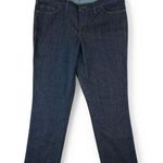 Carhartt Jeans Womens 14R Stretch Relaxed Fit Straight Leg Dark Denim 393-83 Photo 0