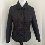 Hobbs London Katie Quilted Coat Black Size 10 Photo 1