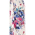Bellamie  floral Maxi flower Racerback dress pockets XL  stretchy Photo 0