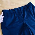 Talbots  Cotton Bermuda Shorts, Navy Blue, Size 14 (Inseam 10.5 in) Photo 3