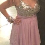 Lavender Prom Dress Size M Photo 1