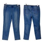 Chico's Jeans Pull On Ankle Mid Rise Stretch Light Wash Size 1 Women’s Size 8 Photo 8