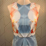 Keepsake the Label Blue Graphic Floral Scuba‎ Dress Size XS Photo 1