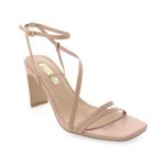 Billini Nude Strappy Block Heel Tan Size 6 Photo 1