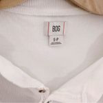 Urban Outfitters BDG Ribbed Short Sleeve Cropped Top Henley Tshirt White Photo 4