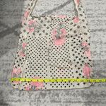 Free People  Gauze Boho Reusable Shopping Tote Bag Photo 5