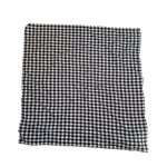 A New Day  women's blue and white gingham check square scarf/wrap 23.5" Photo 3