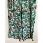 Monki ‎ Tropical Palm Hawaiian Print Wide Leg Viscose Casual Pants Womens NO SIZE Photo 2