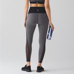 Lululemon Train Times 7/8 Pants Heathered Black Women’s Size 25 Luxtreme Legging Photo 1