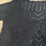 Black Crochet Tie Photo 1