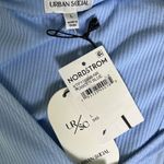 Urban Social Blue Ribbed Henley Tank Top NWT | Size Large Nordstrom Casual Basic Photo 4