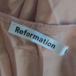 Reformation  Blush Pink Avant Dress – Size L – NWT Photo 7