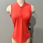 Kyodan NWT  Golf Coral Sleeveless Leader 1/4 Zip Top Size Small Photo 1