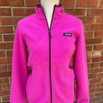 Lands' End  Women's Long Sleeve Full Zip Grid Fleece Jacket Sz Small (6-8) Photo 0