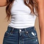 Levi's  Brand New Ribcage Charleston Chill Shorts Photo 2