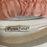 ZARA  white ruffled long sleeve T-shirt Photo 1