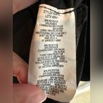 Cache Vintage  Black Velvet Lace Whimsigoth Timeless Elegant Midi Dress Size 8 Photo 12