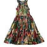 Vintage 70s SABINO Summer Dress Red Size 6 Photo 7