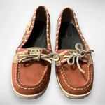 Sperry TOP SIDER Women's Salmon Pink Leather Boat Shoes Size Size 6 | EUC Photo 3