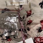 Love Shack Fancy NWT  Beige Cottagecore Sutton Assymetrical Floral Ruffle Minidress Photo 7