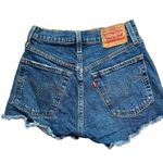 Levi's 501 Raw Hem Jean Shorts Women's Size 24 Photo 3