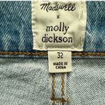 Madewell x Molly Dickson Crossover Baggy Straight Jeans Clemell Wash Size 32 Photo 8
