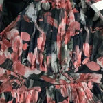 Candalite  Size Small Sleeveless Floral Print Dress W/Back Zipper New With Tags Photo 5