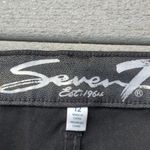 Seven7 NWT  Ultra High Rise Skinny Sparkle Coated Jeans Size 12 Photo 8