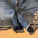 Arizona Jeans Arizona Distressed Blue Denim Shorts SIZE 19 !! Photo 2