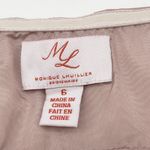 Monique Lhuillier Womens Dress 6 Bridesmaid Pink‎ Strapless Mini Glam Cocktail Pink Photo 6