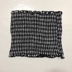 Brandy Melville  - John Galt Black & White Gingham Tube Top Photo 0