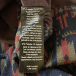 KAVU Women’s  Aztec print pullover drawstring mock neck sweatshirt Small Photo 5