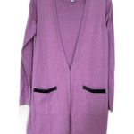 Joan Rivers XS top & vest oversized two piece set Purple Photo 0