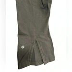 Lululemon BLACK CROPPED FLARE LEGGINGS WITH SLITS Photo 2