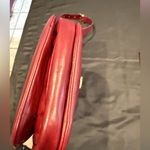 CELINE Vintage Céline Horse Carriage Clasp Burgundy Leather Shoulder Bag Photo 3