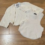 BDG Urban outfitters tank and shrug set size xs Photo 0