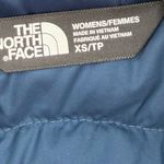 The North Face  navy blue down 550 puffer vest xs Photo 3