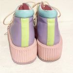 Dolls Kill Strange Cvlt Size 10 Pastel Pink Super Kreep Platforms Sneakers Punk Photo 4