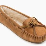 Minnetonka “Callie” Leather Moccasin Slippers Size 6 Photo 0