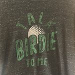 Talk Birdie To Me Graphic Tee Gray Size M Photo 1