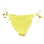 ANDIE NWT  Swim Zest Yellow Tie String Bikini‎ Bottom Size XL Bright Photo 1