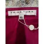 Trina Turk   Pants Size 10 Pull On Side Zip NWT Event Vacation Mob Wife Old Money Photo 6