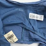 Aerie Womens Ribbed Bikini Top Shelf Bra Blue Size M Photo 5