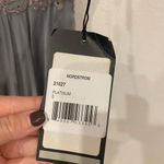 La Femme NWT Floral Embroidery Chiffon Column Gown Size 0 Photo 2