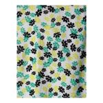 On 34th Floral Print Ruffle Sleeve Tie Waist Casual‎ Dress Green Yellow Size XS Photo 9