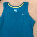 Nike Women’s blue and white  tank top Photo 1