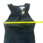 Michael Kors  Dress Womens Size 6 Black Sleeveless Halter Neck Keyhole Front Photo 8